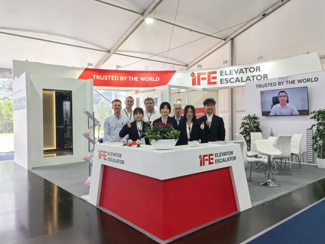 载誉而归！南宫NG28电梯（IFE）闪灼2025俄罗斯莫斯科国际电梯展